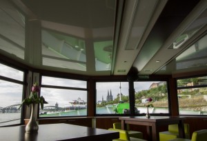 Spanndecke Gastronomie Touristik Rheinschiff