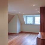 Spanndecke Textil in begehbarem Kleiderschrank